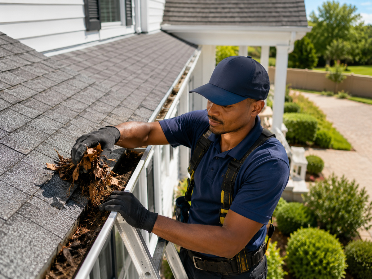 Gutter cleaning services in Pretoria